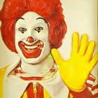 Vintage Mcdonald s Ronald 3-d Molded Hard Plastic Store Display Sign -e