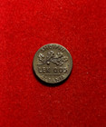 Albania 1940 R 0 05 Lek Unc Aluminum-bronze Coin Km 27 1 4m Mintage T2601a