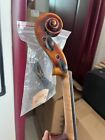 Antique 4 4 Handmade Violin  Sweet Tone Free Case Stradivarius Model Strings