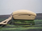 Bell Beige Trimline Rotary Desk Phone Western Electric  Working Condition
