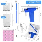 Stainless Steel Body Piercing Tool Kit For Ear Nose Navel Professional Set