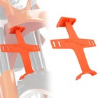 Universal Fork Guard Suspension Support Brace For Dirt Bike Motorcycle Orange