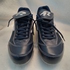 Ringor Flite Softball Cleats Women 8 5 Black White Comfort Plastic Spikes