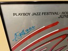 Hollywood Bowl 1986 Playboy Jazz Junkets  Poster Framed And Signed- 30   x20   