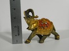 Lucky Wealth Elephant Statue Home   Office Decoration   Raised Trunk