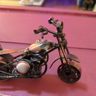 Handmade Recycled Metal Art Motorcycle Sculpture Collection Motorbike Model Toy