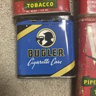Lot Of 6 Pipe Tobacco Tins  d