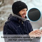 3 Packs Military Tactical Skull Cap Winter Warm Fleece Windproof Ski Beanie Hats