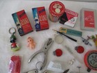 Vintage Junk Drawer Lot Of Collectibles  Unique  Misc  Items  Rani  Games  Punch