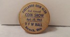 Firelands Coin Club Coin Show Norwalk Ohio 1965 Wooden Nickel Token B  
