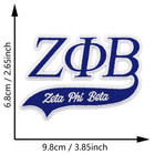Zeta Phi Beta - Sorority - Embroidered Iron-on sew-on Patch