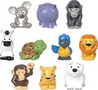  Little People Animal Figure Set 10 Piece Wild Animal Figure Pack For Toddlers 