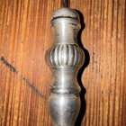 Antique Art Nouveau Italian Sterling Silver Large 9 25    Fish Serving Fork