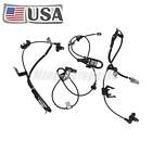 4x Abs Wheel Speed Sensor Front Rear For Lexus Rx330 Rx350 Rx400h Highlander Awd