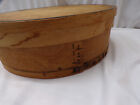 Vintage Wood Reproduction Shaker Sewing Box Basket