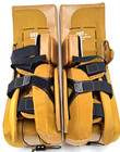 True Catalyst L87 Senior Goalie Leg Pads- Tan black 36 2