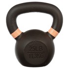 Cast Iron Kettlebell 25 Lbs Weight Resistance Upper Lower Body Workouts New