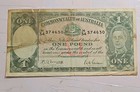 1940 Commonwealth Of Australia One Pound    1  Banknote Serial H 34 374630