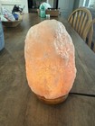 Natural Pink Salt Crystal Lamp 8    Himalayan Style Rock Light W  Dimmer Switch