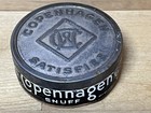 Vtg Copenhagen Tobacco Snuff Tin Round 2 75  Embossed Tin Lid
