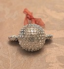 Disney Gallery Rare   Retired Swarovski Crystal Mickey Head Ornament  Free Ship