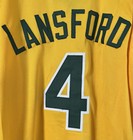 Vintage 1980   s Oakland A s Carney Lansford Stitched Replica Baseball Jersey - Xl