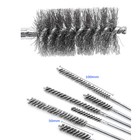 1 Pcs Stainless Steel Wire Pipe Clean Brush Electric Drilling Round Tube Brushes