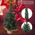 Tabletop Artificial Small Mini Christmas Tree Ornaments Xmas Tree Holiday Decor