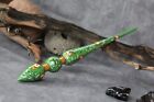 Handmade Russian Style Drop Spindle - 11  Beechwood Spinning Tool