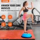 Vevor 23  Half Exercise Ball Trainer Yoga Balance Stability Ball Resistance Band