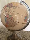 Vintage Illuminated 13    World Globe Light Up Table Lamp Night Light 3 Way Touch