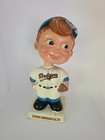 1962 Los Angeles Dodgers Stadium Baseball Bobblehead Nodder Vintage White Base