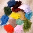 Breathable Cooling Doll Wigs Tibetan Mohair  Hot Climate Reborn Baby Reroot Z3
