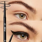 10 Pack Matte Black Eyeliner Pencils Waterproof Long Lasting Smudge Proof