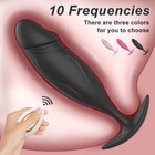 Anal Butt Plug Vibrator G-spot Dildo Prostate Massager Sex Toys For Men Women