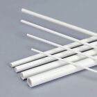 White Abs Round Hollow Tube 2mm-8mm Styrene Plastic Pipe Diy Model Crafts 250mm