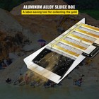 24 30 36 50  Aluminum Alloy Sluice Box For Gold Panning   Prospecting With Digit
