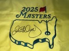 Rory Mcilroy Autographed 2025 Masters Signed Pga Golf Pin Flag - Rare  Psa Coa  