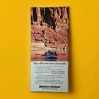 Western Airlines System Timetable March 1  1987 Good Condition Last One Issued