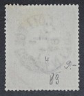 Gb Sg180 1883 Qv 5 - Rose  White Paper  If  Vfu  Sunderland Cds  Cat   250