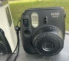 Fujifilm Instax Mini 8 Instant Film Camera Black Works Discontinued