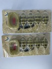 2 Sets - Inline Method Carp Fishing Feeder 4 Feeders 15 20 25 35g  Mould Set