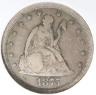 1875-s 20c Ngc F12 Liberty Seated Twenty-cent Piece