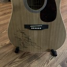 Box Guitar    Ra110d-na  Signed By  Jimmy Buffett  Color Tan     