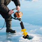 19in Ice Drill Auger  Nylon Ice Fishing Auger Replacement Part ice Fishing Auger