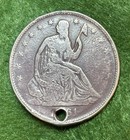         ultra Fake  pender Disc  Civil War Confederate Dog Tag     don t Get Burned     