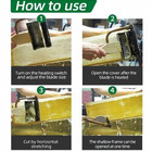 Electric Honey Cutter Uncapping Plane Hot Knife Honey Bee Scraping Extractor
