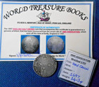 Shipwreck Treasure 1697 Half Crown English Coin Hms Association Wreck Silver Sea