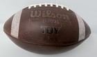 Wilson Tdy Leather Football 1300 Td     Youth Size Made In Usa Leather Holds Air