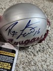 Ryan Leaf Signed Auto Riddell Washington State Cougars Mini Helmet Jsa Coa